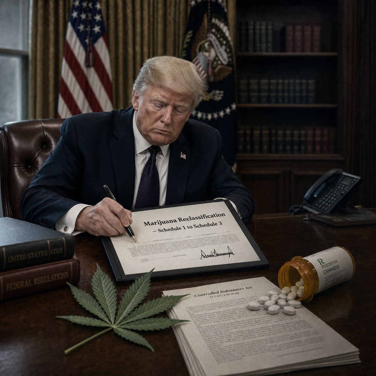 President Trump Reschedules Marijuana - Is this just to shut up cannabis activists?