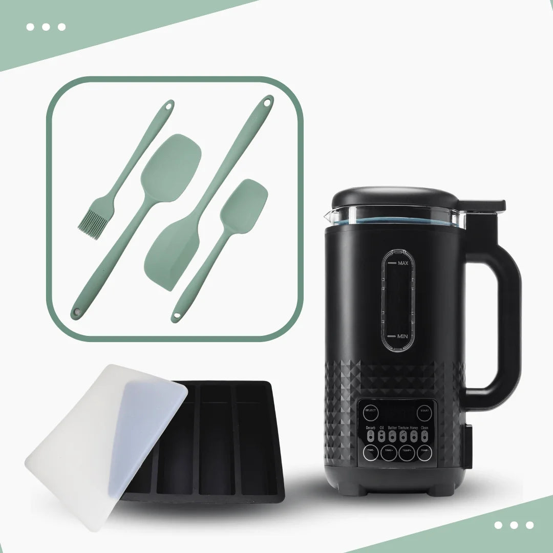 Ultra Infuser w/ Coastal Green Kitchen Utensils
