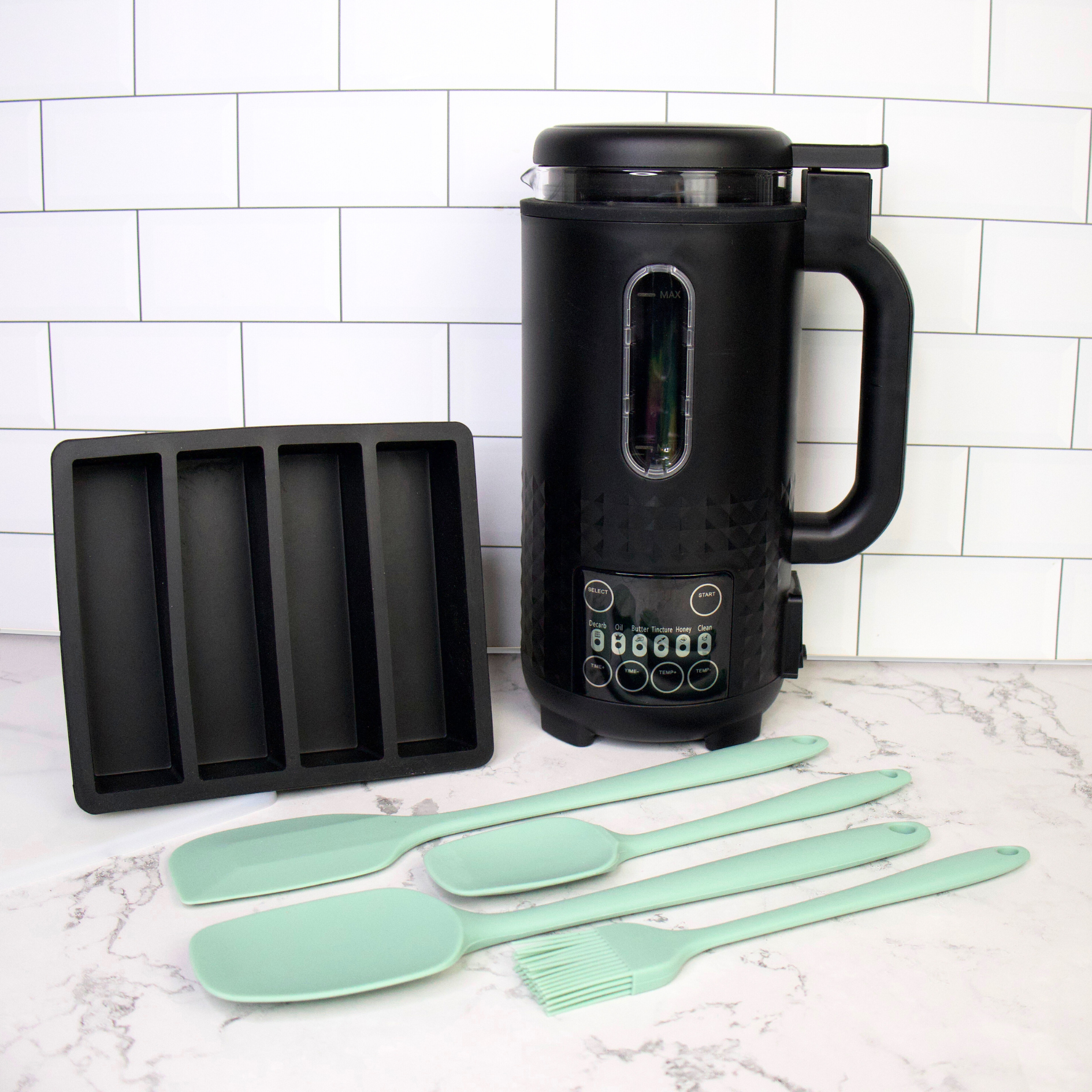 Ultra Infuser-Decarboxylator Coastal Green Kitchen Utensils for Effortless Cooking and Stylish Design