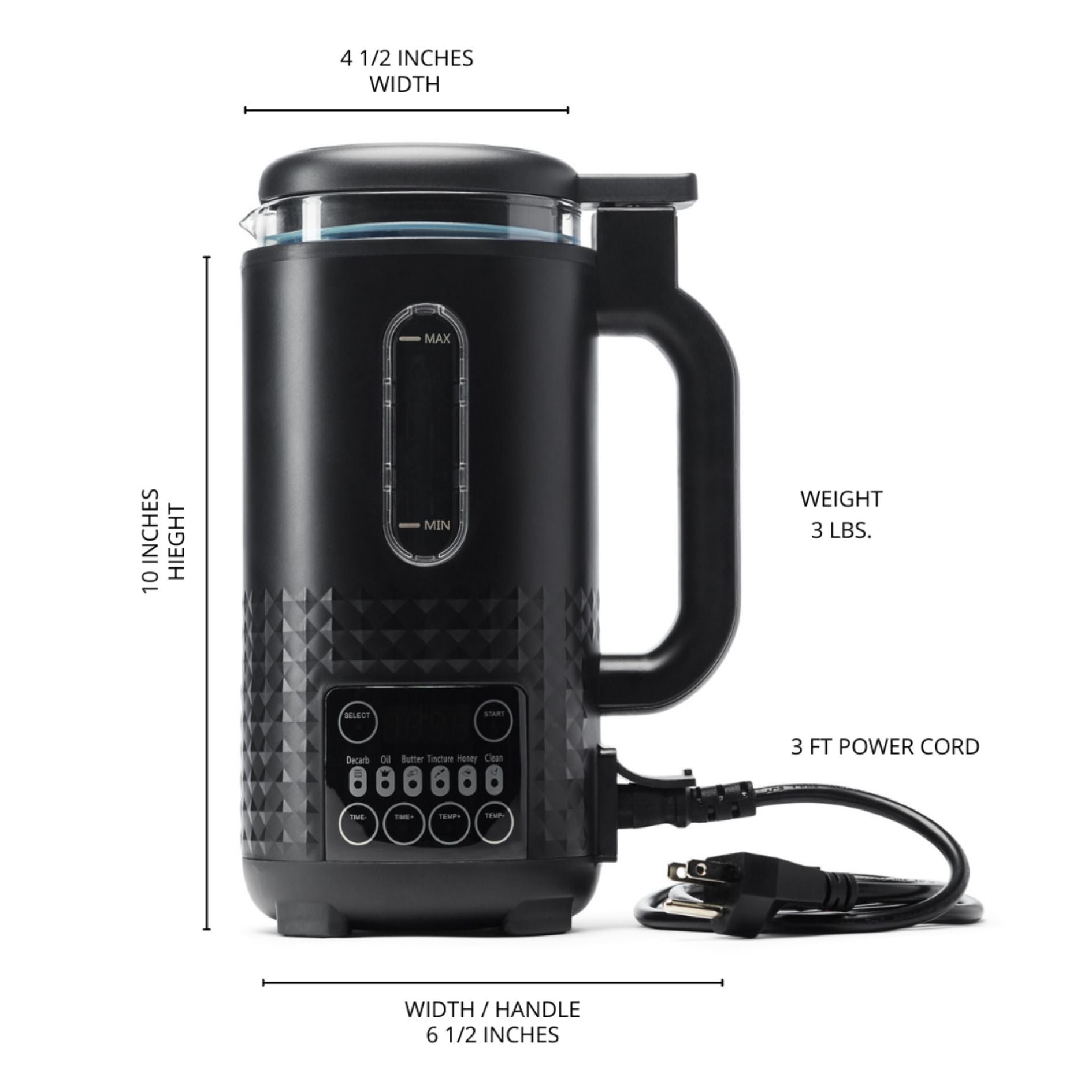 Ultra Infuser w/ Black Kitchen Utensils