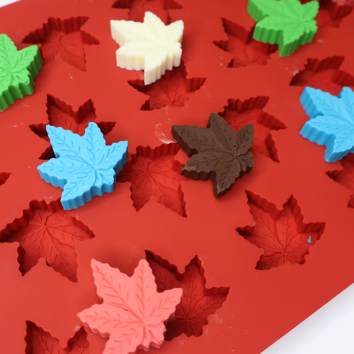 420 chocolate candy in silicone mold