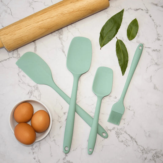 4pc Silicone Kitchen Spatula Set