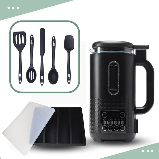 Ultra Infuser w/ Black Kitchen Utensils