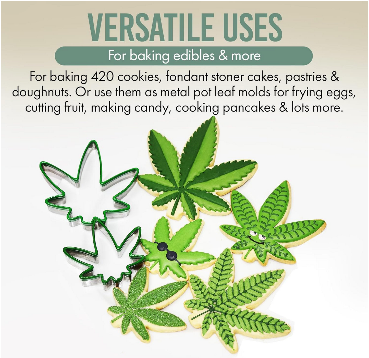 420 Leaf Cookie Cutter Set