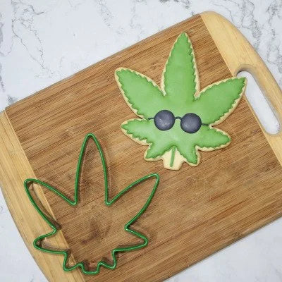 3pc 420 Leaf Cookie Cutter Set